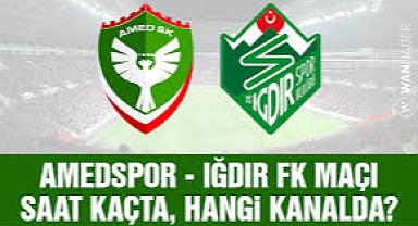 Iğdır FK ve Amedspor, TFF 1. Lig'de Karşı Karşıya Geliyor