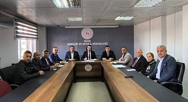 Iğdır Gençlik ve Spor İl Müdürlüğü’nde Genel Değerlendirme Toplantısı Yapıldı