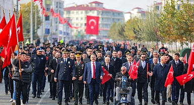 Iğdır’ın Düşman İşgalinden Kurtuluşunun 104. Yıl Dönümünde Zafer Yürüyüşü Düzenlendi