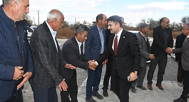 Kaymakam Aydın’dan Yukarı Çamurlu Köyü’ne Ziyaret: Taziye Evi ve Kur’an Kursuna Tam Destek