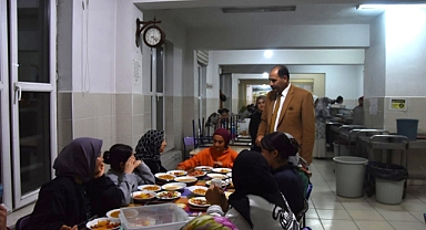 Milli Eğitim Müdürü Aziz Gün’den Iğdır Kız Anadolu İmam Hatip Lisesi Pansiyonuna Ziyaret