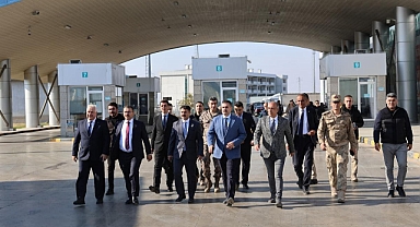 Vali Ercan Turan’dan Dilucu Gümrük Kapısı’na İnceleme Ziyareti