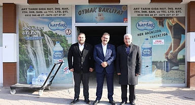 VALİ ERCAN TURAN’DAN ESNAFA GÜNAYDIN ZİYARETİ