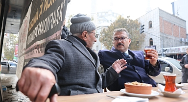 VALİ ERCAN TURAN’DAN ESNAFA ZİYARET VE VATANDAŞLARA SICAK SOHBET