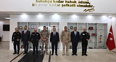 Vali Ercan Turan’dan İl Emniyet Müdürlüğüne Ziyaret