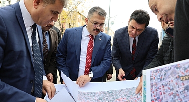 Vali Ercan Turan, Devam Eden Yol ve Kavşak Çalışmalarını İnceledi