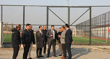 Vali Yardımcısı Abdurrahman Çelebi'den Spor Kompleksi İnşaatında İnceleme: Emek Mahallesi'ne Modern Tesis
