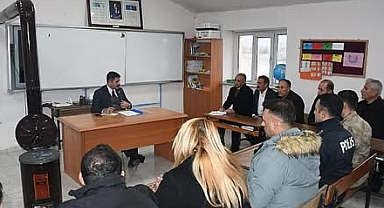 Aralık Kaymakamı Muhammet Fatih Aydın, Adetli Köyünü Ziyaret Etti