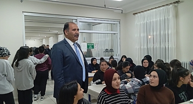Aziz Gün ve Zahit Demirel’den Haydar Aliyev Fen Lisesi Pansiyonuna Anlamlı Ziyaret