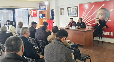 CHP Merkez İlçede Danışma Kurulu Toplantısı Yapıldı