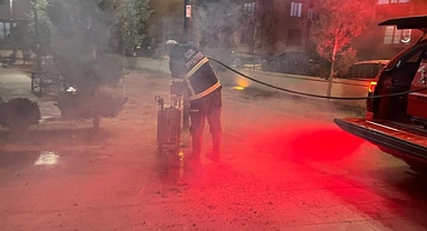 Iğdır’da Parklardaki Çöp Kovaları Ateşe Verildi