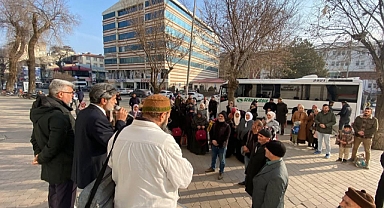 Iğdır’da Umre Yolcuları Dualarla Uğurlandı