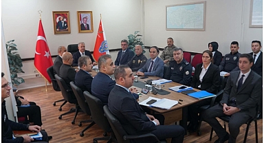 Iğdır Emniyet Müdürlüğü’nde Güvenlik ve Asayiş Değerlendirme Toplantısı