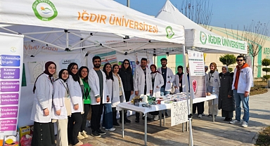 Iğdır Üniversitesi Hemşirelik Öğrencilerinden Sağlık Bilinci Etkinliği