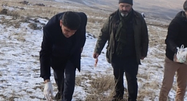 Iğdır Üniversitesi Öğrencileri Ağrı Dağı’nda Yaban Hayvanları İçin Etkinlik Düzenledi