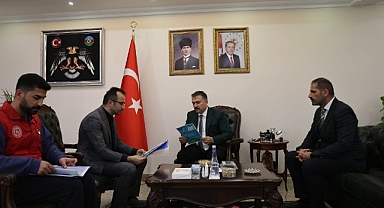 Iğdır Valisi Ercan Turan, “Gençlik Politika Belgesi” Çalışmaları İçin Heyeti Kabul Etti