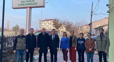 Karakoyunlu Kaymakamı Nurettin Yavuz'dan DKMP Iğdır İl Şube Müdürlüğüne Ziyaret