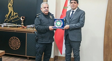 Rektör Alma’dan Emniyet Müdürü Turgay’a Hayırlı Olsun Ziyareti