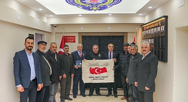 Şehit Aileleri Derneği Başkanı Ahmet Akdeniz’den İl Emniyet Müdürü Niyazi Turgay’a Ziyaret