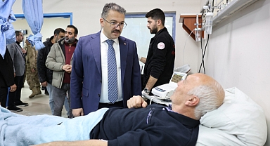 Vali Ercan Turan’dan Devlet Hastanesi’ne Ziyaret: Vatandaşlarla Yakından İlgilendi
