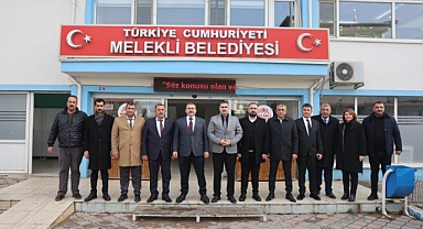 Vali Ercan Turan’dan Melekli Belediyesi’ne Ziyaret