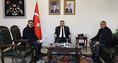 Vali Turan’dan Dr. Nevruz Erez Devlet Hastanesi Başhekimine Başarı Dileği