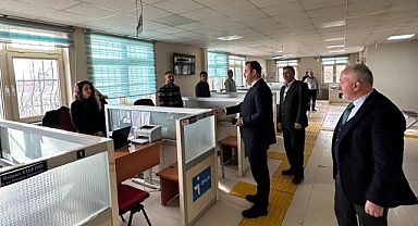Vali Yardımcısı Abdurrahman Çelebi'den Kurumlara Yakın Takip
