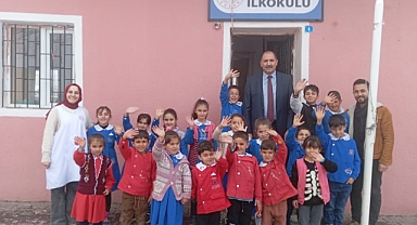 Aziz Gün'den Köy Okullarına Anlamlı Ziyaret