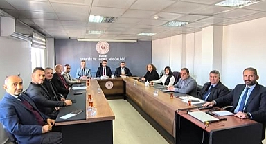 Gençlik ve Spor İl Müdürlüğü’nde Değerlendirme Toplantısı