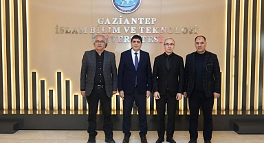  Rektör Alma’dan Gaziantep İslam, Bilim ve Teknoloji Üniversitesi’ne İş Birliği Ziyareti
