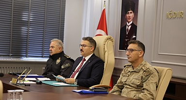 Iğdır’da Huzur ve Güvenlik için 2025 Hedefleri Belirlendi