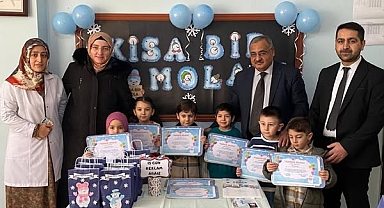 Iğdır’da Minik Kur’an Kursu Öğrencileri Karne Heyecanı Yaşadı