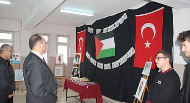 Iğdır’da “Özgür Filistin” Temalı Sergi Büyük İlgi Gördü