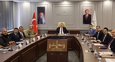 Iğdır’da Sınır Güvenliği Toplantısı Düzenlendi