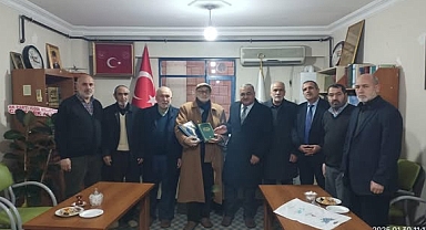 İl Müftüsü Zahit Demirel, Ehl-i Beyt Âlimleri Derneği’ni Ziyaret Etti