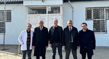 İl Sağlık Müdürü Dr. Abaset Bağcı'dan Aile Sağlığı Merkezine Ziyaret