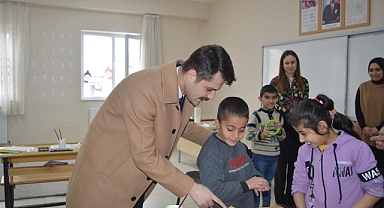 Kaymakam Abdüllatif Yılmaz’dan Hacı Zülali Taptık Okullarına Ziyaret
