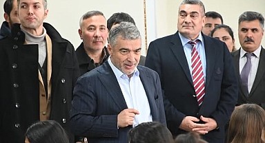 Milletvekili Cantürk Alagöz’den Haydar Aliyev Fen Lisesi’ne Kahvaltı Ziyareti