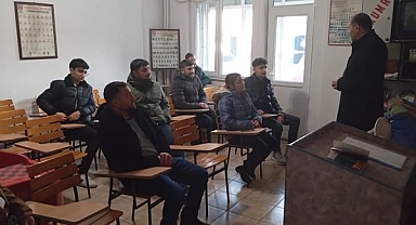 Milli Eğitim Müdürü Aziz Gün'den Sürücü Kurslarına Ziyaret
