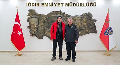 Polis Başmüfettişi Ahmet Sula’dan İl Emniyet Müdürü Niyazi Turgay’a Ziyaret