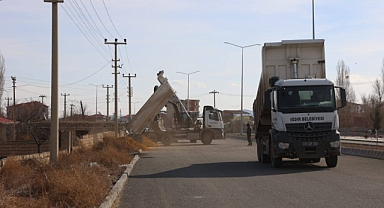Iğdır Belediyesi’nden Şehir İçin Yeni Kaldırım Düzenlemesi