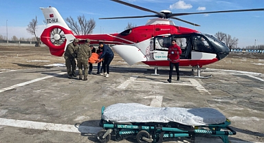 Iğdır’da 75 Yaşındaki Hasta İçin Havadan Zamana Karşı Yarış