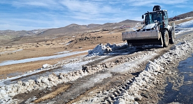Iğdır'da Dağ Köylerinde Ulaşım İçin Seferberlik