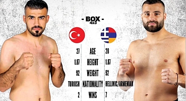 Iğdır‘lı Boksör Selanik’te Ringde