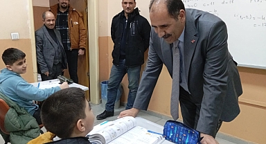 İl Milli Eğitim Müdürü Aziz Gün’den Gece Etütü Projesine Ziyaret