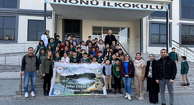 İnönü İlkokulu Öğrencilerine “Dünya Sulak Alanlar Günü” Eğitimi