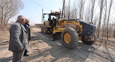 Iğdır’da Köy Yolları Bahara Hazırlanıyor