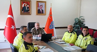 Iğdır’da “Motosiklet Denetimleri Eylem Planı” Konulu Video Konferans Toplantısı Gerçekleştirildi