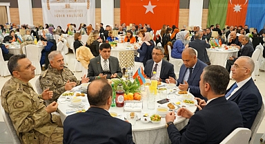 Iğdır’da Önemli Buluşma: Protokol, Ali Erbaş ve Ramin Memmedov ile İftarda Bir Araya Geldi