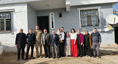 Kaymakam Abdüllatif Yılmaz’dan Şehit Ailelerine Anlamlı Ziyaret